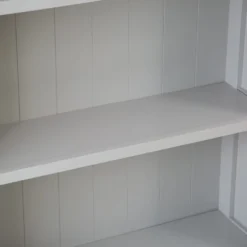 Salisbury Grey Painted Oak Large Bookcase -Furniture Specialty Store lp lbc g 6