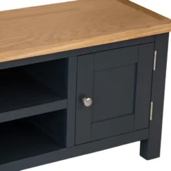 Salisbury Blue Painted Oak Large TV Unit -Furniture Specialty Store lp ltv b 11