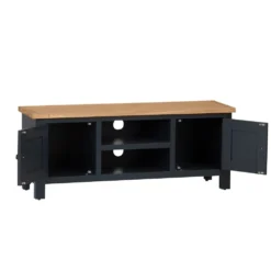 Salisbury Blue Painted Oak Large TV Unit -Furniture Specialty Store lp ltv b 2