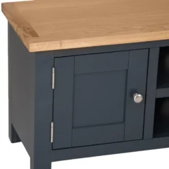 Salisbury Blue Painted Oak Large TV Unit -Furniture Specialty Store lp ltv b 7