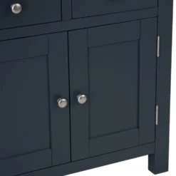 Salisbury Blue Painted Oak Mini Sideboard -Furniture Specialty Store lp sms b 11