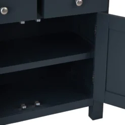 Salisbury Blue Painted Oak Mini Sideboard -Furniture Specialty Store lp sms b 5