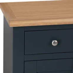 Salisbury Blue Painted Oak Mini Sideboard -Furniture Specialty Store lp sms b 7