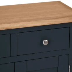 Salisbury Blue Painted Oak Mini Sideboard -Furniture Specialty Store lp sms b 8