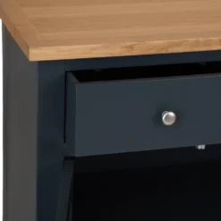 Salisbury Blue Painted Oak Small 2 Door Sideboard -Furniture Specialty Store lp sts b 4