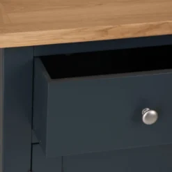 Salisbury Blue Painted Oak Small 2 Door Sideboard -Furniture Specialty Store lp sts b 5