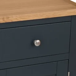 Salisbury Blue Painted Oak Small 2 Door Sideboard -Furniture Specialty Store lp sts b 9