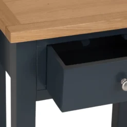 Salisbury Blue Painted Oak Telephone Table 15 Salisbury Blue Painted Oak Telephone Table -Furniture Specialty Store lp tel b 3