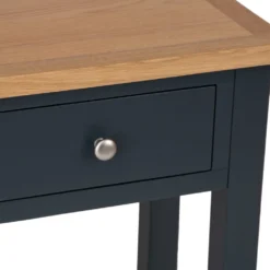 Salisbury Blue Painted Oak Telephone Table 18 Salisbury Blue Painted Oak Telephone Table -Furniture Specialty Store lp tel b 5