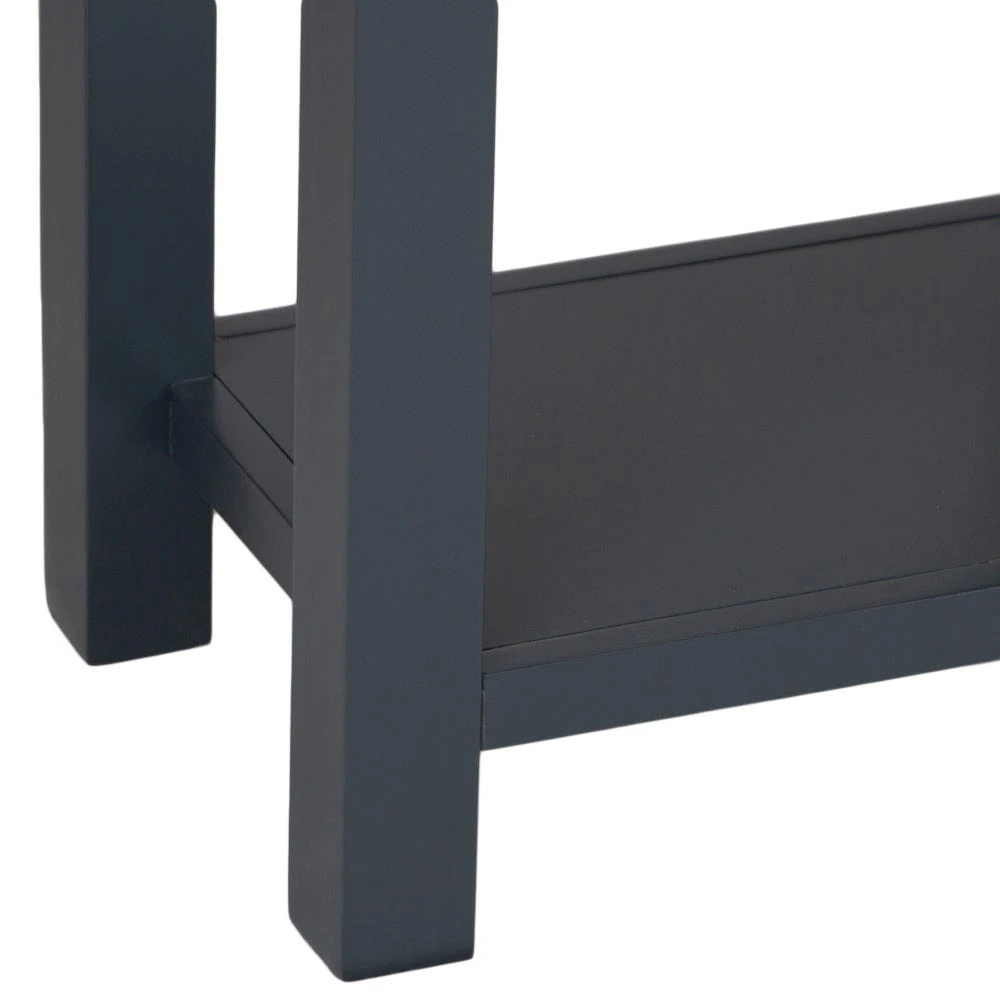 Salisbury Blue Painted Oak Telephone Table 7 Salisbury Blue Painted Oak Telephone Table - Image 7