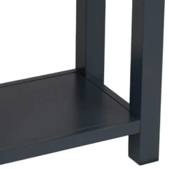 Salisbury Blue Painted Oak Telephone Table 19 Salisbury Blue Painted Oak Telephone Table -Furniture Specialty Store lp tel b 8