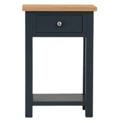 Salisbury Blue Painted Oak Telephone Table 20 Salisbury Blue Painted Oak Telephone Table -Furniture Specialty Store lp tel b 9