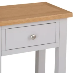 Salisbury Grey Painted Oak Telephone Table -Furniture Specialty Store lp tel g 7