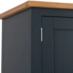 Salisbury Blue Painted Oak 3 Door Wardrobe 24 Salisbury Blue Painted Oak 3 Door Wardrobe -Furniture Specialty Store lp twr b 10