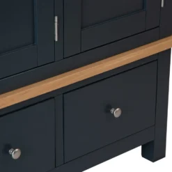Salisbury Blue Painted Oak 3 Door Wardrobe 32 Salisbury Blue Painted Oak 3 Door Wardrobe -Furniture Specialty Store lp twr b 15