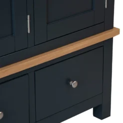 Salisbury Blue Painted Oak 3 Door Wardrobe 38 Salisbury Blue Painted Oak 3 Door Wardrobe -Furniture Specialty Store lp twr b 17