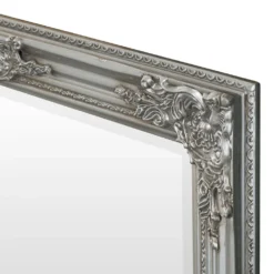 Vienna Silver Frame Rectangular Wall Mirror 75 X 105cm -Furniture Specialty Store mir02 rec s 5