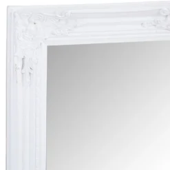 Vienna White Frame Rectangular Wall Mirror 75 X 105cm -Furniture Specialty Store mir02 rec w 2