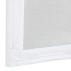 Vienna White Frame Rectangular Wall Mirror 75 X 105cm -Furniture Specialty Store mir02 rec w 5