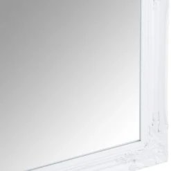 Vienna White Frame Rectangular Wall Mirror 75 X 105cm -Furniture Specialty Store mir02 rec w 6