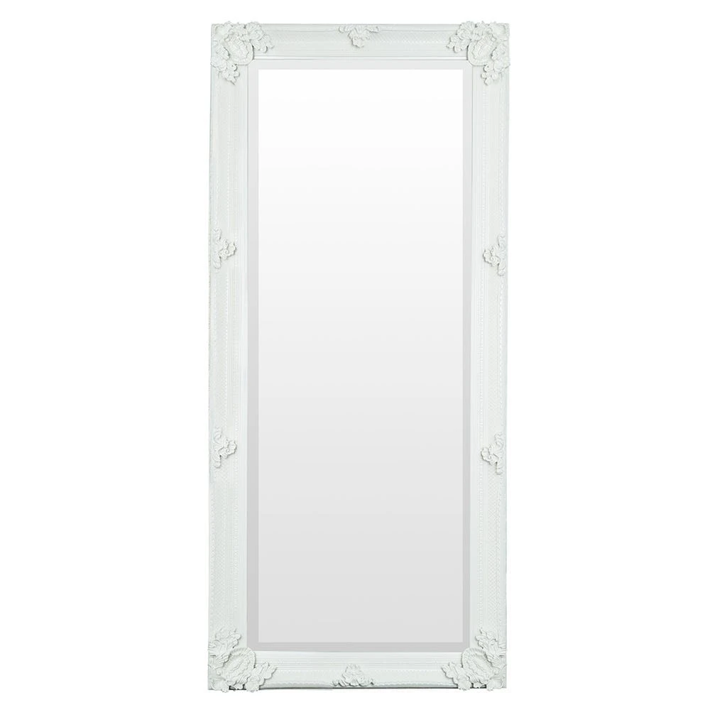 Valencia White Frame Leaner Mirror 80 X 175cm 5 Valencia White Frame Leaner Mirror 80 X 175cm - Image 5