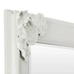 Valencia White Frame Leaner Mirror 80 X 175cm 11 Valencia White Frame Leaner Mirror 80 X 175cm -Furniture Specialty Store mir05 lnr w 4