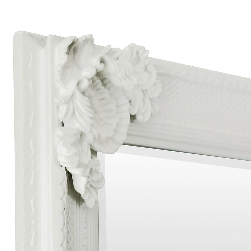 Valencia White Frame Leaner Mirror 80 X 175cm 6 Valencia White Frame Leaner Mirror 80 X 175cm - Image 6