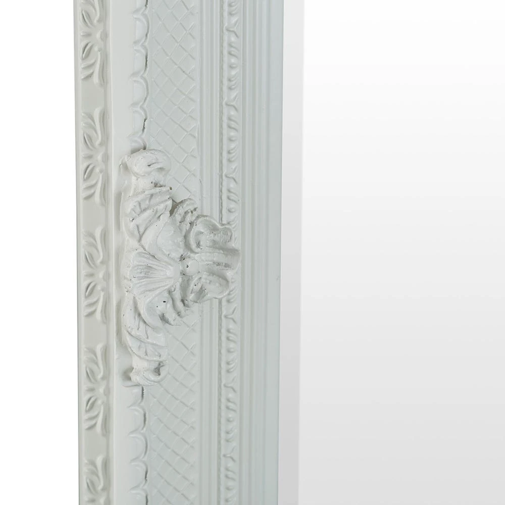 Valencia White Frame Leaner Mirror 80 X 175cm 3 Valencia White Frame Leaner Mirror 80 X 175cm - Image 3