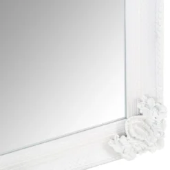 Valencia White Frame Rectangular Wall Mirror 80 X 115cm 15 Valencia White Frame Rectangular Wall Mirror 80 X 115cm -Furniture Specialty Store mir05 rec w 4