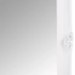 Valencia White Frame Rectangular Wall Mirror 80 X 115cm 21 Valencia White Frame Rectangular Wall Mirror 80 X 115cm -Furniture Specialty Store mir05 rec w 5