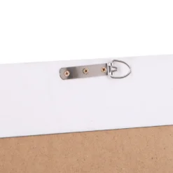 Valencia White Frame Rectangular Wall Mirror 80 X 115cm 13 Valencia White Frame Rectangular Wall Mirror 80 X 115cm -Furniture Specialty Store mir05 rec w 7