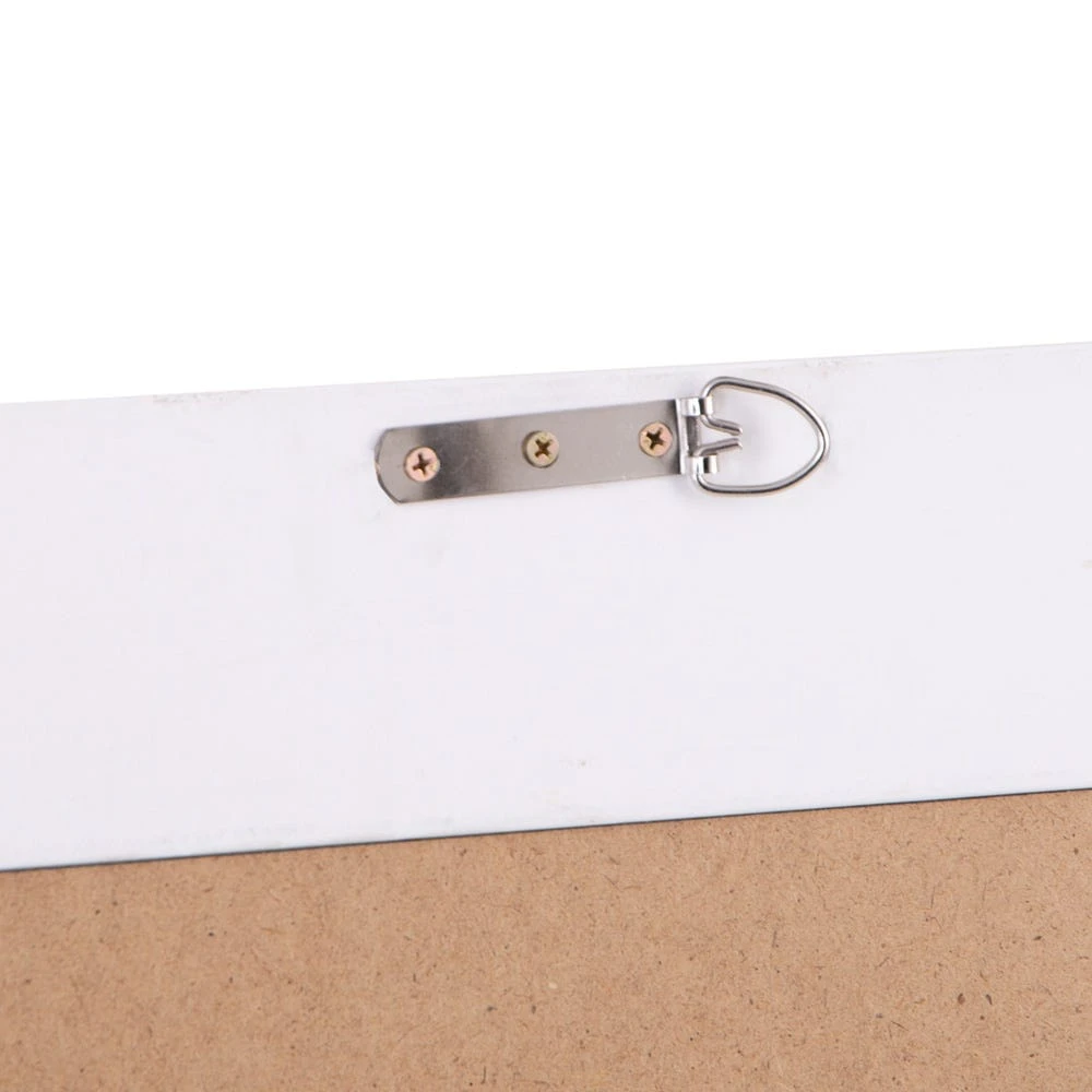 Valencia White Frame Rectangular Wall Mirror 80 X 115cm 3 Valencia White Frame Rectangular Wall Mirror 80 X 115cm - Image 3