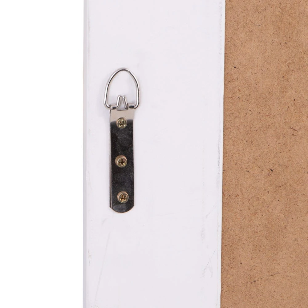 Valencia White Frame Rectangular Wall Mirror 80 X 115cm 7 Valencia White Frame Rectangular Wall Mirror 80 X 115cm - Image 7