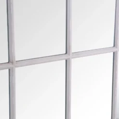 Bordeaux Grey Leaner Window Mirror 100 X 175cm -Furniture Specialty Store mir07 g 3