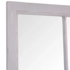 Bordeaux Grey Leaner Window Mirror 100 X 175cm -Furniture Specialty Store mir07 g 4