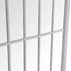 Geneva Large Grey Arched Window Mirror 105 X 177cm -Furniture Specialty Store mir09 g 5