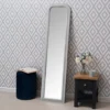 Salzburg Grey Arched Leaner Hallway Mirror 40 X 160cm