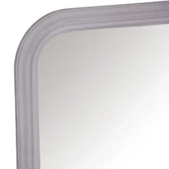 Salzburg Grey Arched Rectangular Wall Mirror 70 X 100cm -Furniture Specialty Store mir13 rec g 2