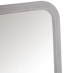 Salzburg Grey Arched Rectangular Wall Mirror 70 X 100cm -Furniture Specialty Store mir13 rec g 4