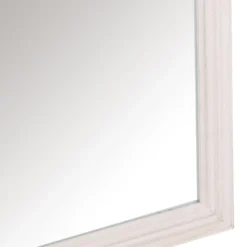Salzburg White Arched Rectangular Wall Mirror 70 X 100cm -Furniture Specialty Store mir13 rec w 4