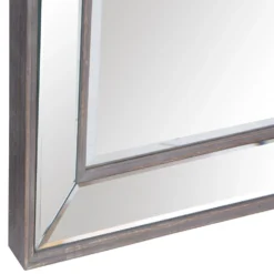 Andorra Large Distressed Frame Bevelled Glass Mirror 61 X 140cm 15 Andorra Large Distressed Frame Bevelled Glass Mirror 61 X 140cm -Furniture Specialty Store mir17 l 5