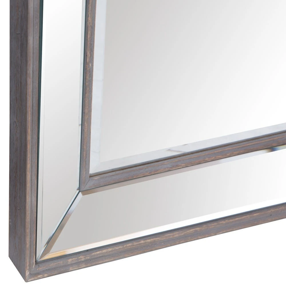 Andorra Large Distressed Frame Bevelled Glass Mirror 61 X 140cm 8 Andorra Large Distressed Frame Bevelled Glass Mirror 61 X 140cm - Image 8