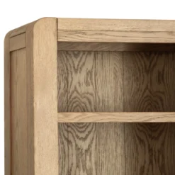 Oslo Chunky Oak Tall Slim Bookcase -Furniture Specialty Store ml14 2