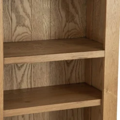 Oslo Chunky Oak Tall Slim Bookcase -Furniture Specialty Store ml14 4