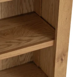 Oslo Chunky Oak Tall Slim Bookcase -Furniture Specialty Store ml14 5