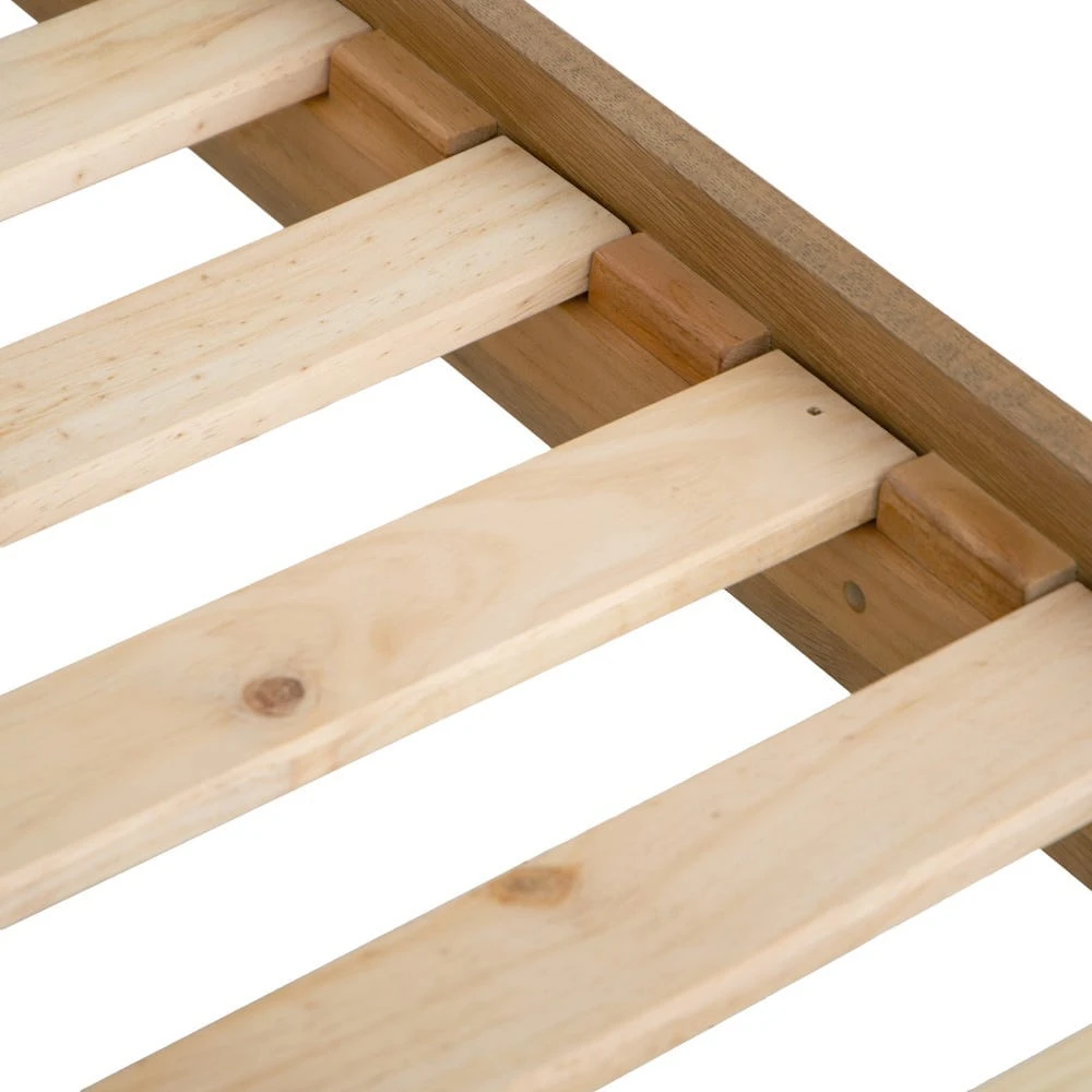 Oslo Chunky Oak Double Bed Frame 10 Oslo Chunky Oak Double Bed Frame - Image 10