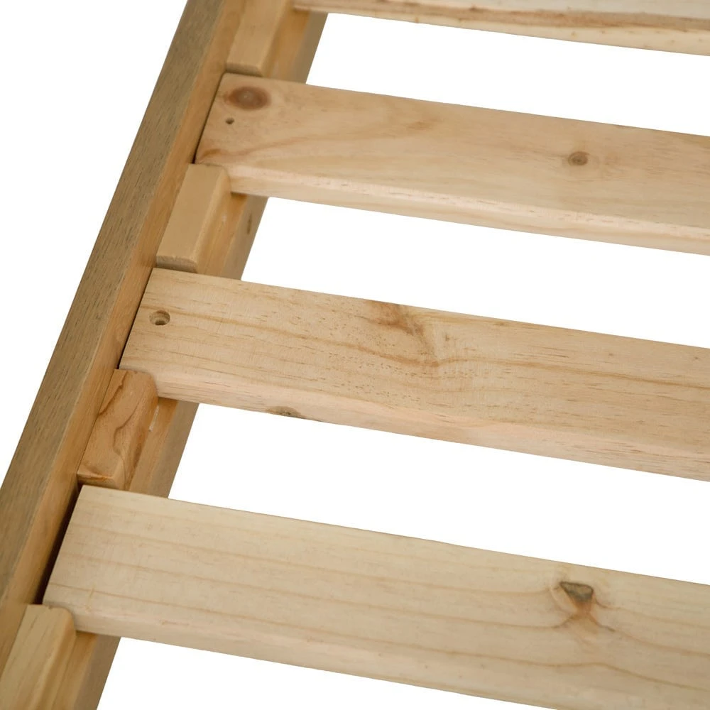 Oslo Chunky Oak Double Bed Frame 11 Oslo Chunky Oak Double Bed Frame - Image 11