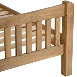 Oslo Chunky Oak Double Bed Frame 23 Oslo Chunky Oak Double Bed Frame -Furniture Specialty Store ml23 3