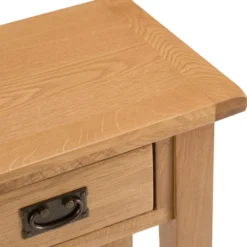 Rustic Oak Console Table -Furniture Specialty Store nc con ok 4