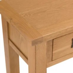 Rustic Oak Console Table -Furniture Specialty Store nc con ok 5